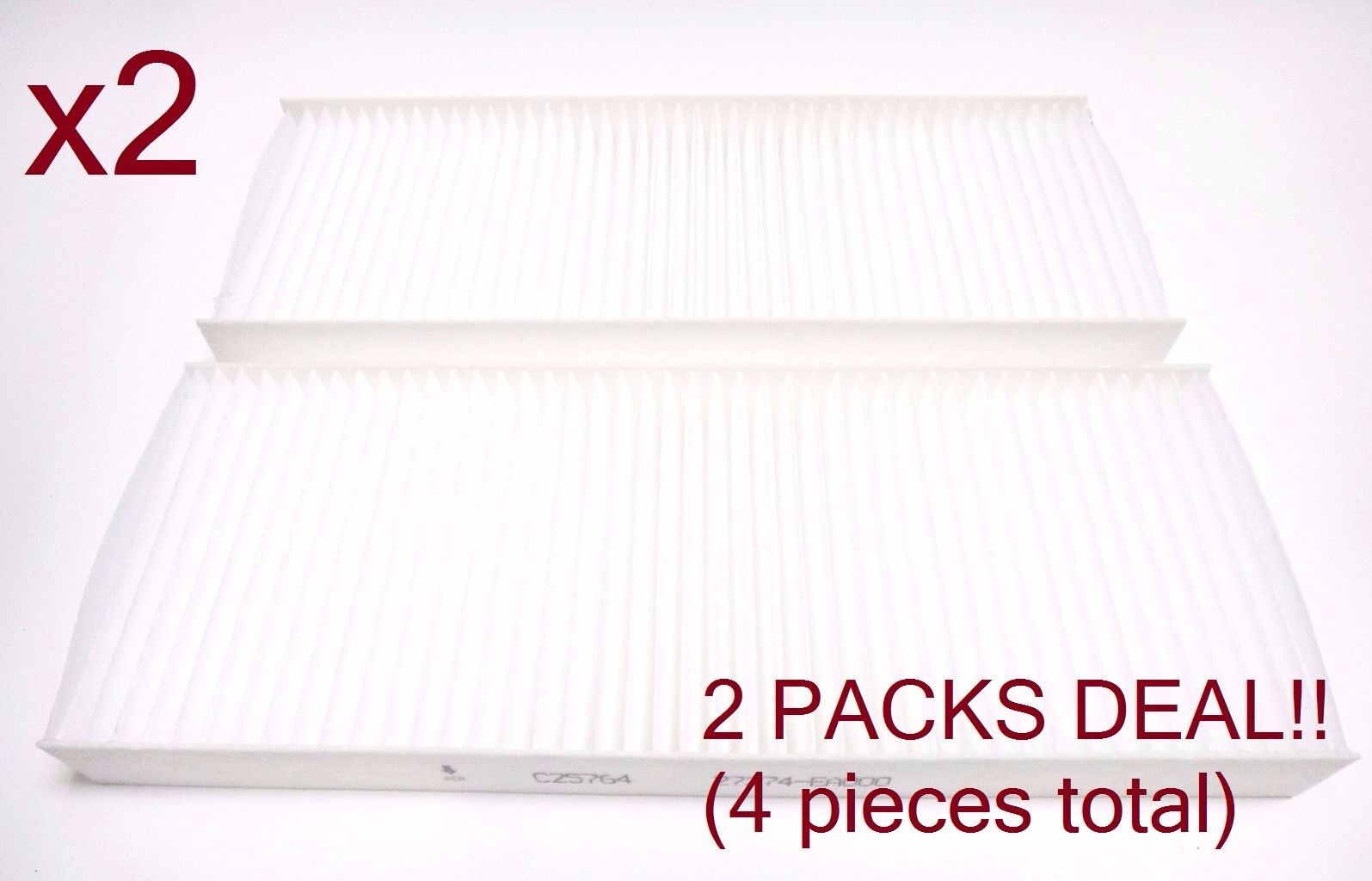 x2 C25764 for Frontier Pathfinder Xterra Equator AC CABIN AIR FILTER 2 sets