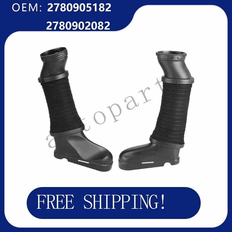 Engine Air Intake Hose Pipe 2780905182 2780902082 For Benz W218 CLS500 1 Pair