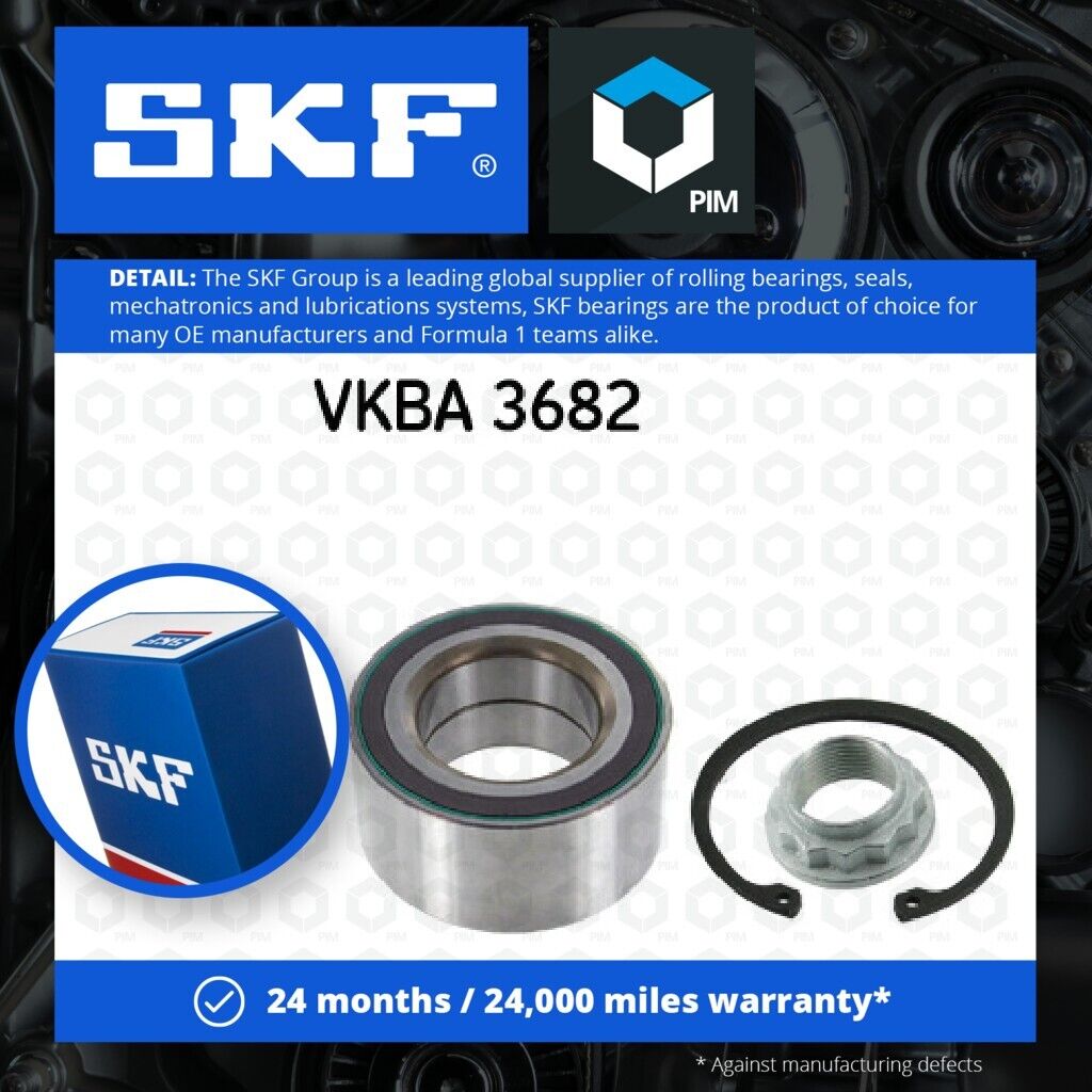Wheel Bearing Kit fits BMW 120D 2.0D Rear 04 to 13 SKF 33416762317 Quality New