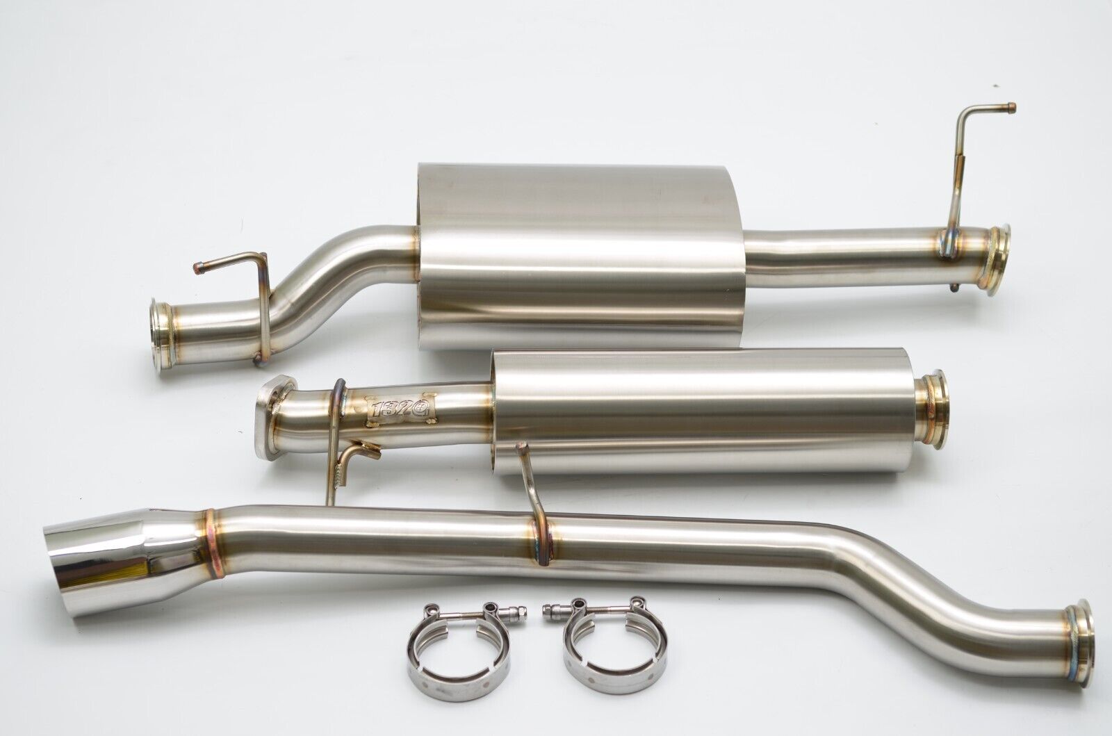 1320 Performance catback exhaust for 03-11 honda element LX EX FWD AWD 4WD