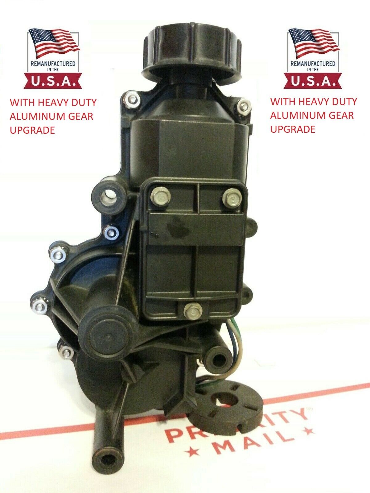 1984-1986 Fiero Reman Headlight Motor Heavy Duty Gear Left Side -$65 Core Refund