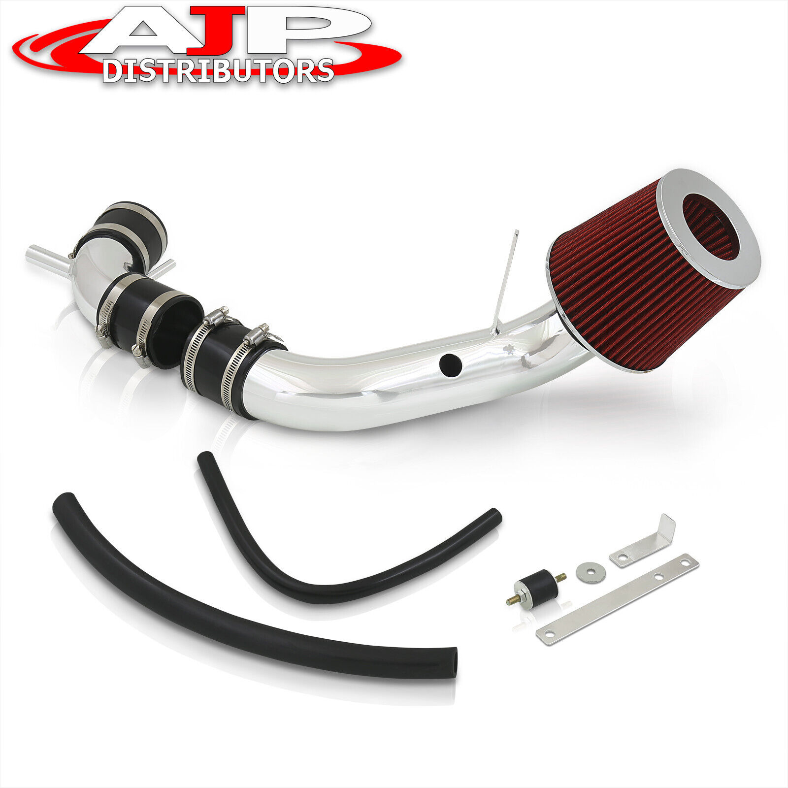 Chrome Cold Air Intake Induction System Filter For 1997-2001 Hyundai Tiburon 2.0