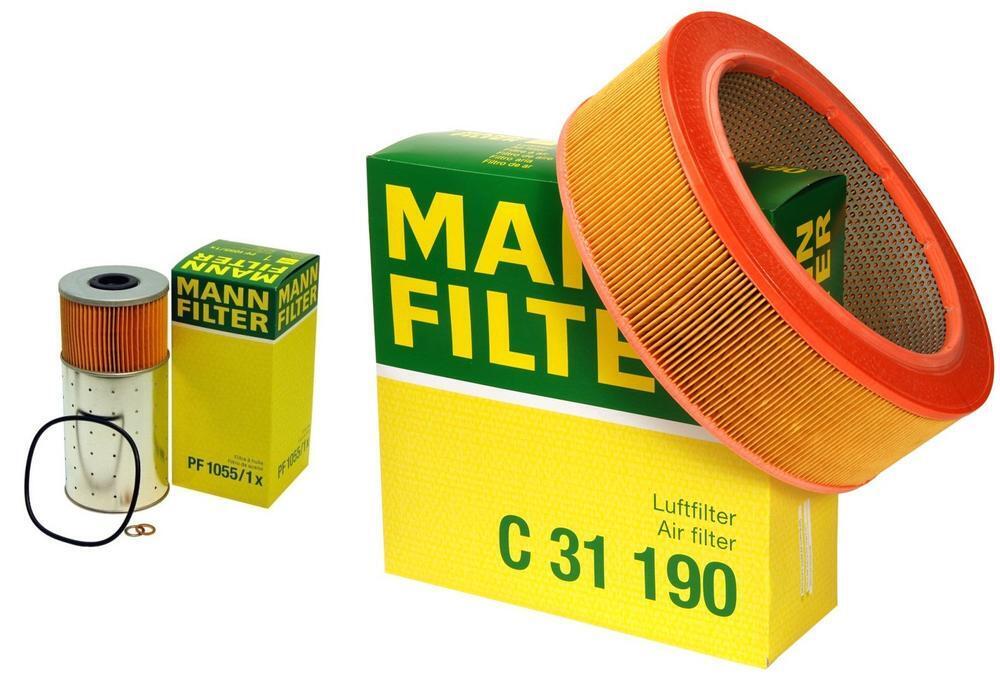 Mann Oil Air Filter Service Kit for Mercedes W123 300CD 300D 300SD 300TD