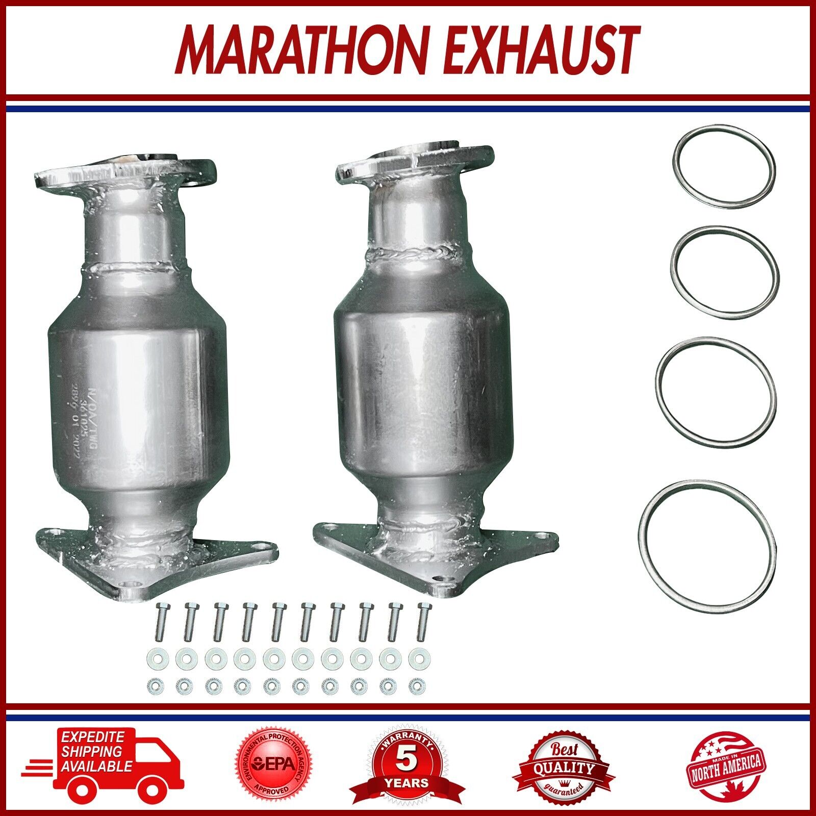 Catalytic For 01-07 GS430 | 01-06 LS430 | 02-10 SC430 | Front Left & Right 4.3L