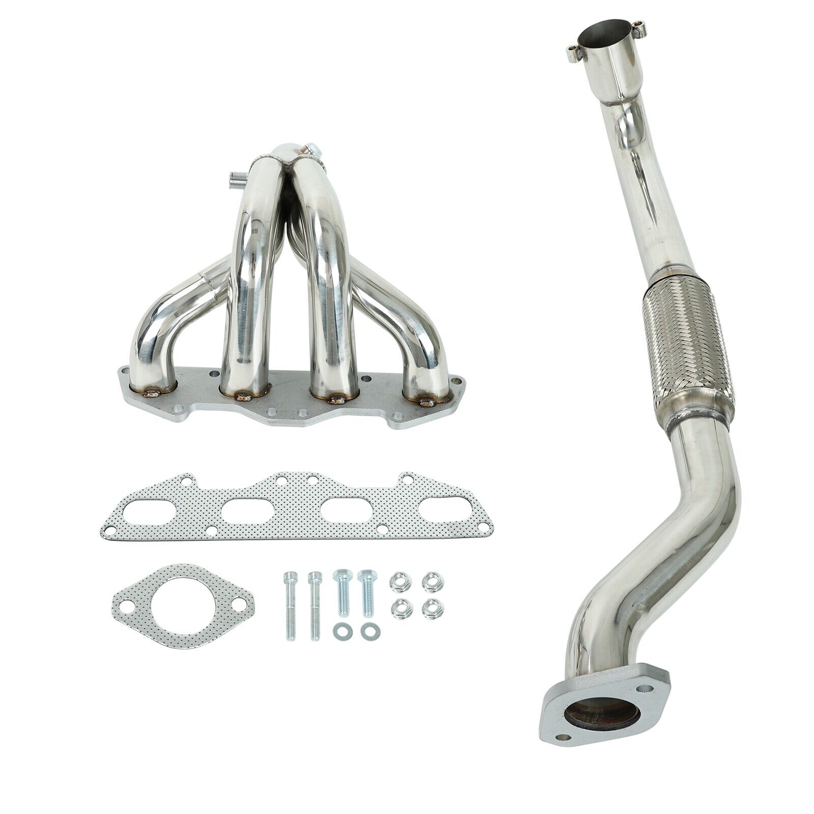 Exhaust Header Stainless Steel Fits Mitsubishi Eclipse 2.0 95-99 1995-1999 2.0L