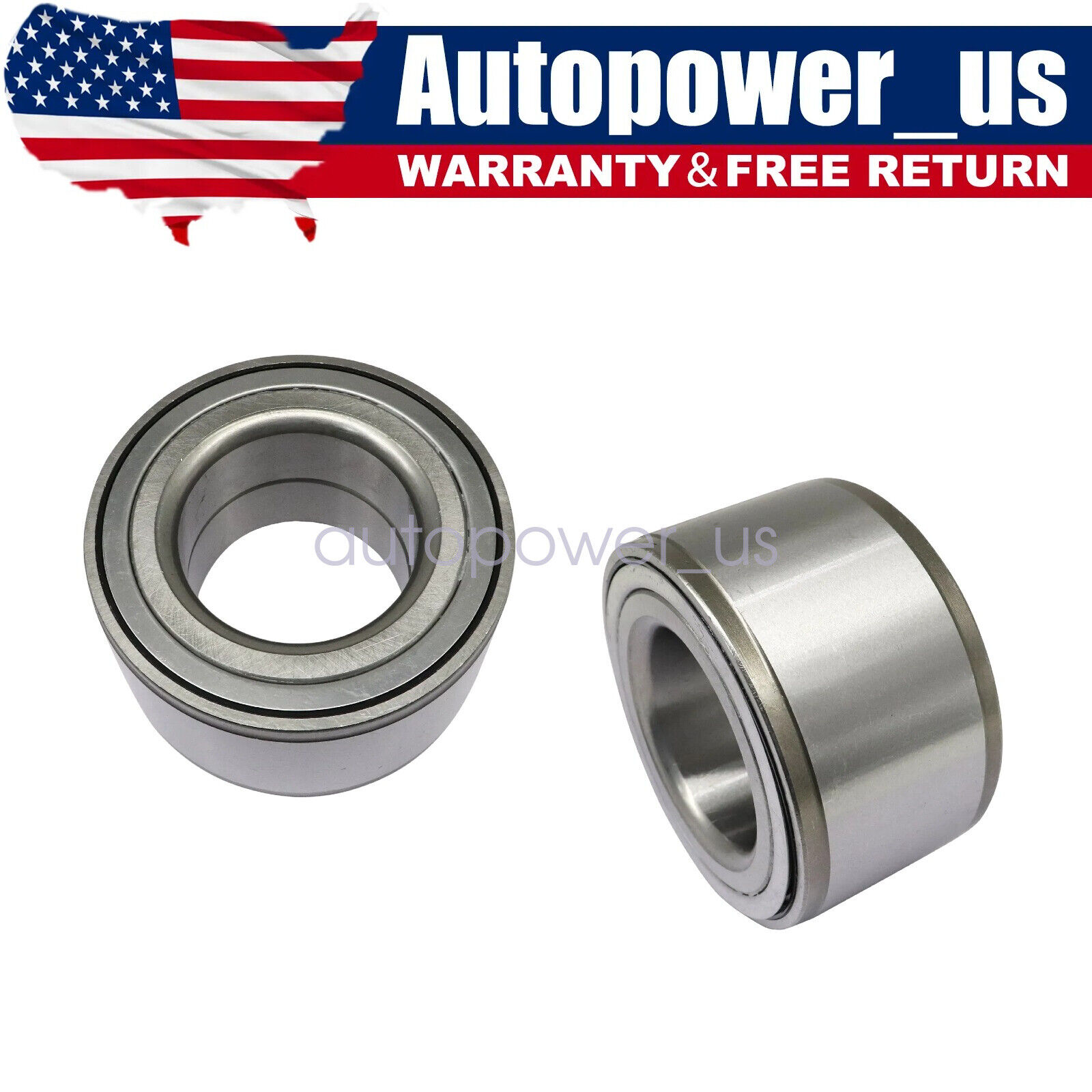 Pair (2) Front Wheel Bearings Kit fit Toyota Sequoia 4Runner Tacoma Tundra