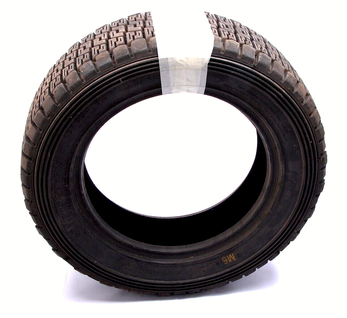 PART WORN USED TYRE F40 602 G2 MICHELIN M5 RADIAL 10mm TREAD COMPETITION USE