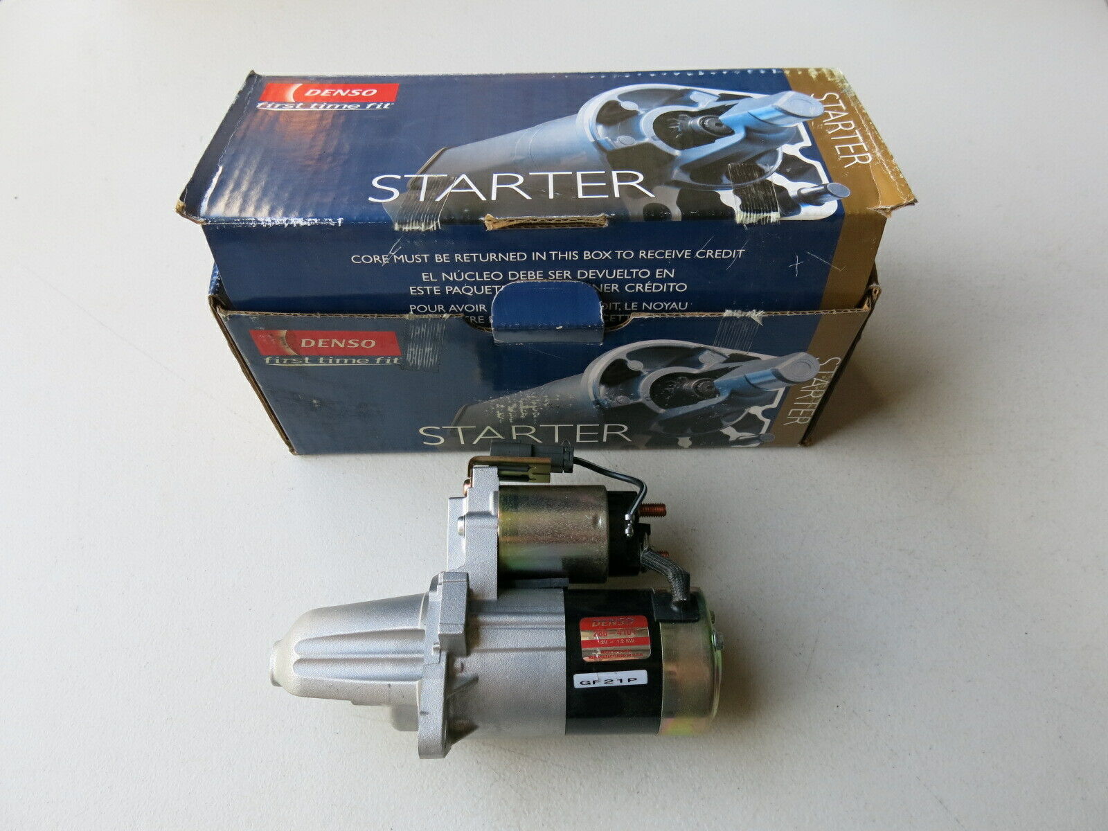 Starter Motor-Starter DENSO 280-4101 Reman fits 200SX, Sentra 1995-1999