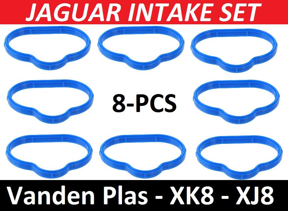 8pcs for Jaguar Eurospare Intake Manifold Gasket Vanden Plas-XJ8-XK8  #NCA3016BB
