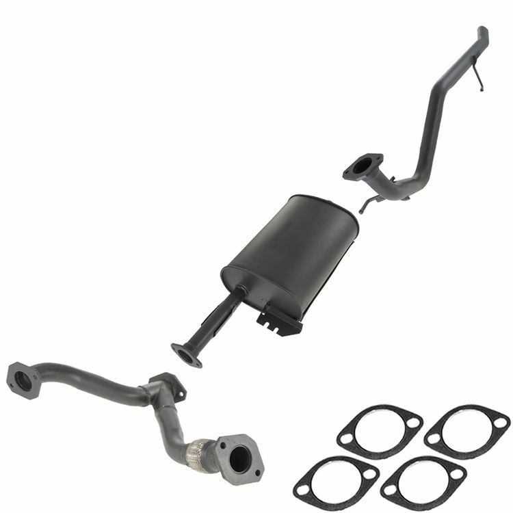 Exhaust System Kit fits 1998-2004 Rodeo 2002-2006 Axiom 1998-2002 Passport