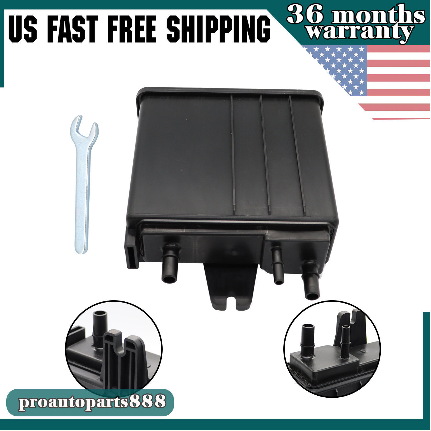 Evaporative Charcoal Canister For Chevrolet Tahoe GMC Yukon 2004-2016