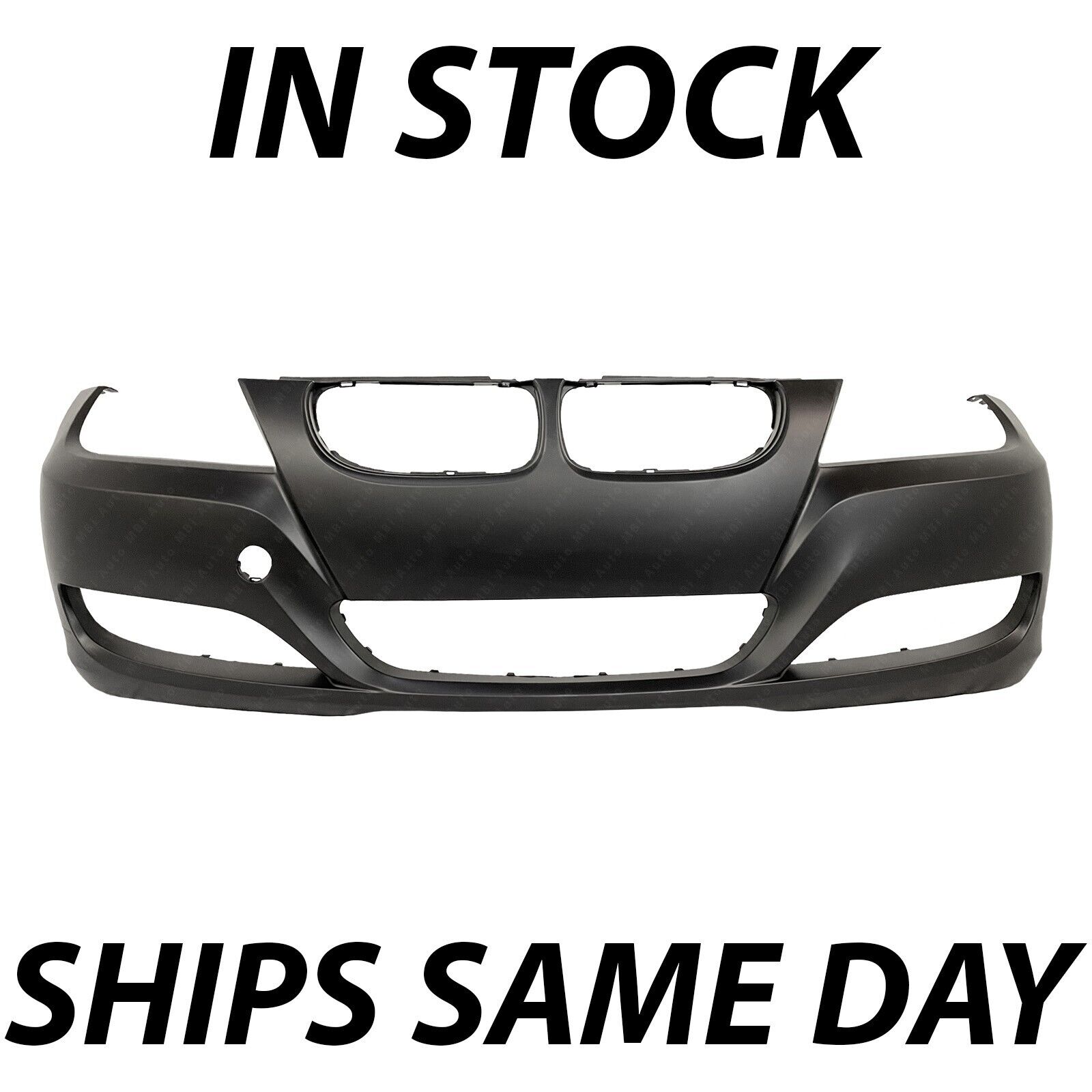 NEW Primered Front Bumper Cover Fascia for 2009-2012 BMW 3-Series Sedan / Wagon