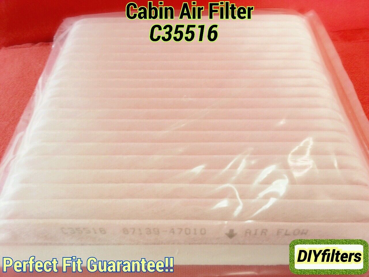 C35516 CABIN AIR FILTER FOR GALANT LEGACY 4RUNNER CELICA PRIUS FJ CRUISER