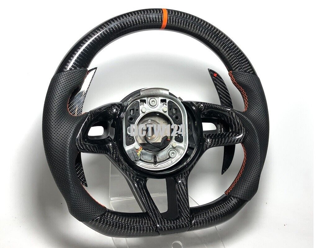 Real carbon Sportive steering wheel McLaren MP4 570S 650S 675LT 720S GT Orange