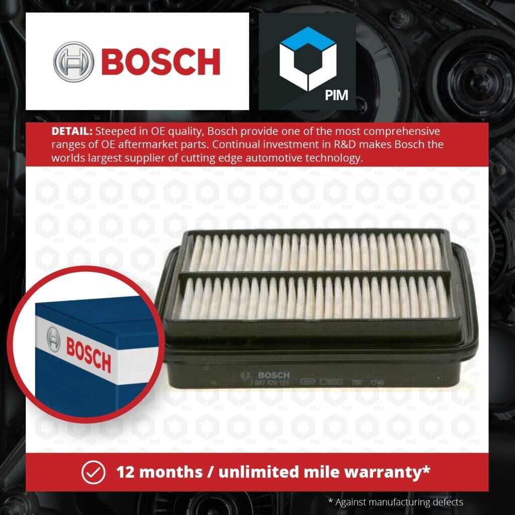 Air Filter fits DAIHATSU CHARADE Mk3 Gti 1.6 93 to 99 HD-E Bosch 1560187716 New