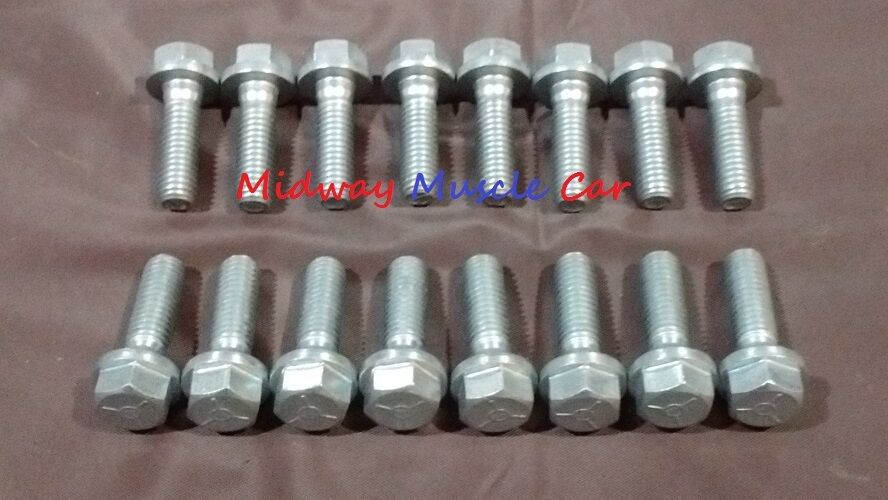 big block alum intake manifold bolts 65-72 Chevy Chevelle Camaro Nova 396 454 69