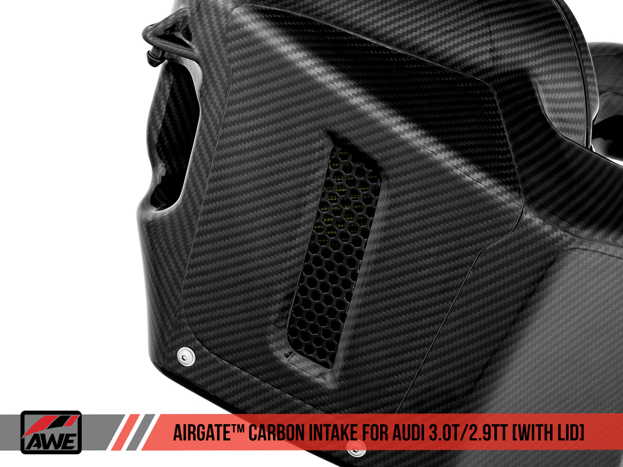 AWE AirGate Carbon Fiber Intake Lid for 18-21 Audi RS 5 / S4 / S5
