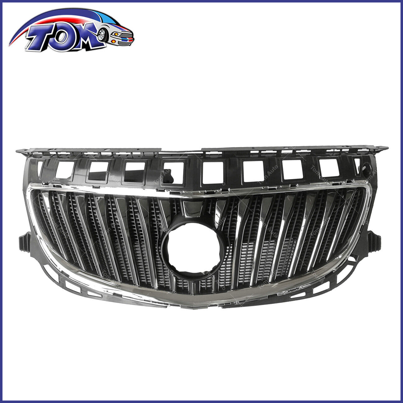 Front Upper Bumper Chrome Radiator Grille Grill For Buick Regal 2014 2015 2016