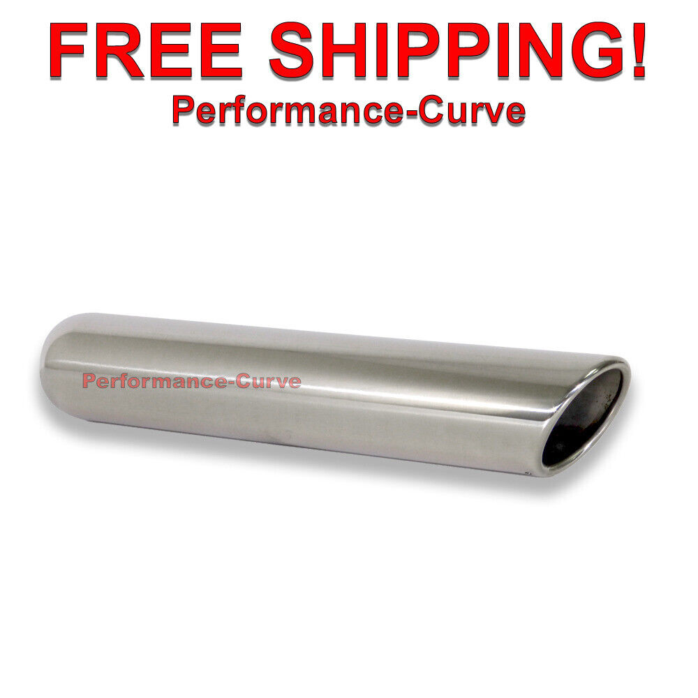 Stainless Steel Rolled Edge Exhaust Tip 2.25\