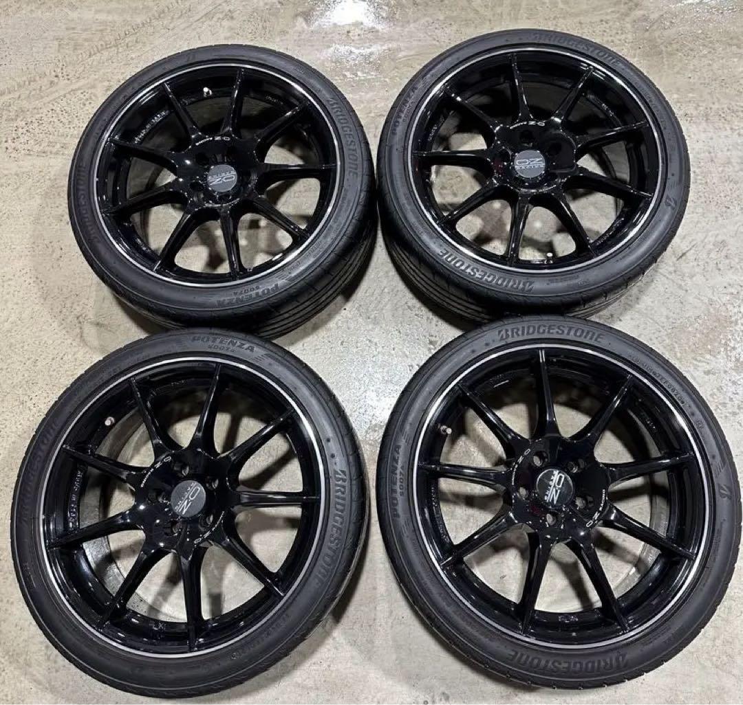 OZ Racing Veloce GT 4wheels 17inch 7.5J +35 5×100 NO TIRE For POLO GTI 6C