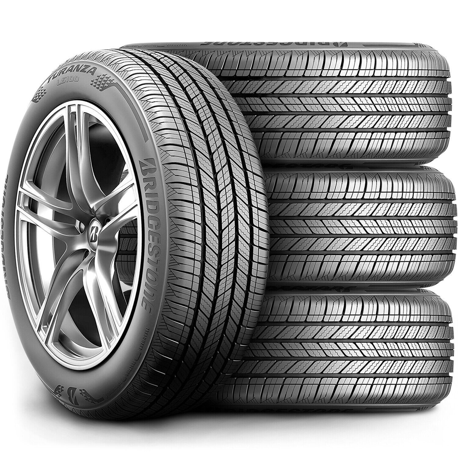 4 Tires Bridgestone Turanza LS100 215/55R17 94H AS A/S All Season