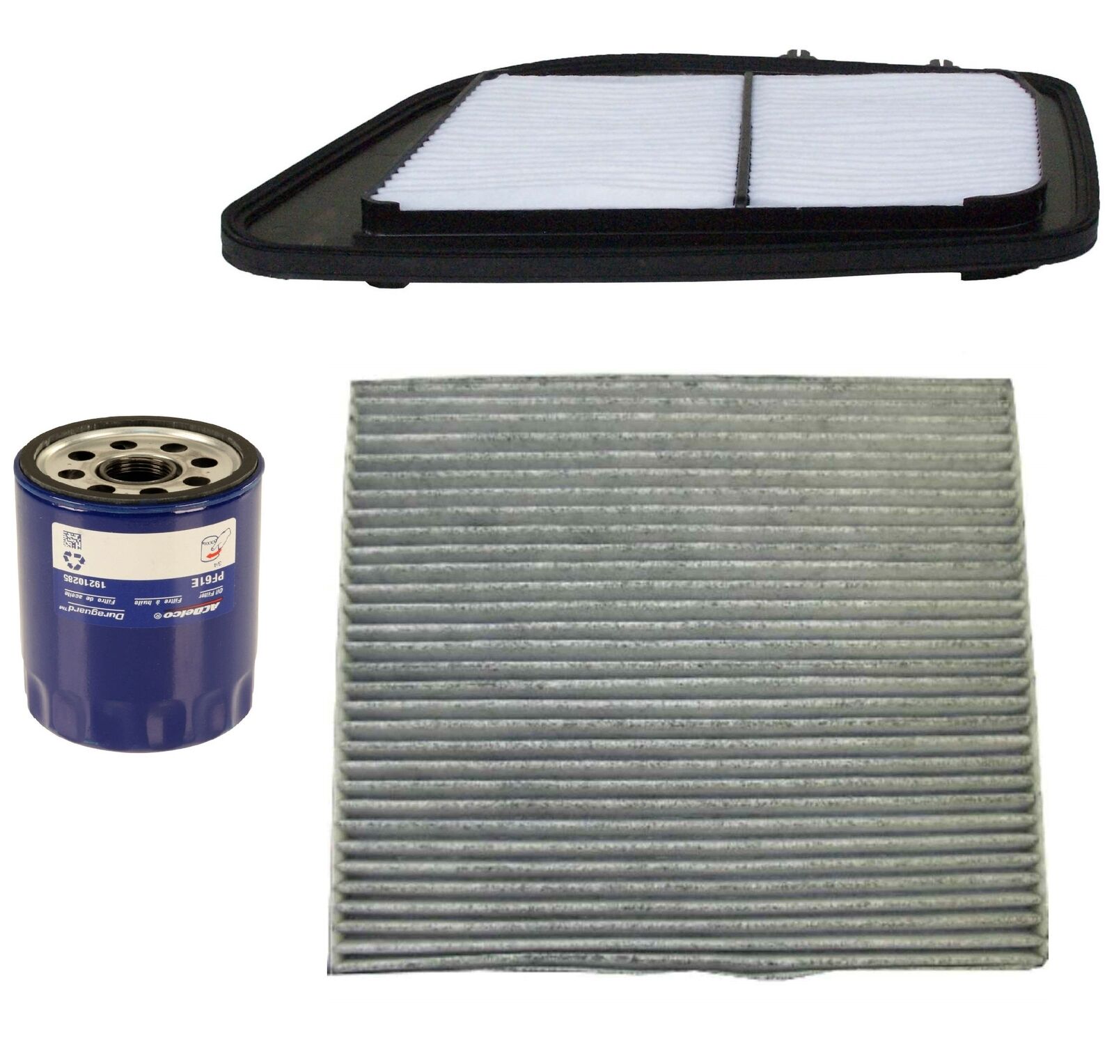 Engine Oil Air Carbon Cabin Filter Service Kit ACDelco PRO For SRX STS V8 RWD