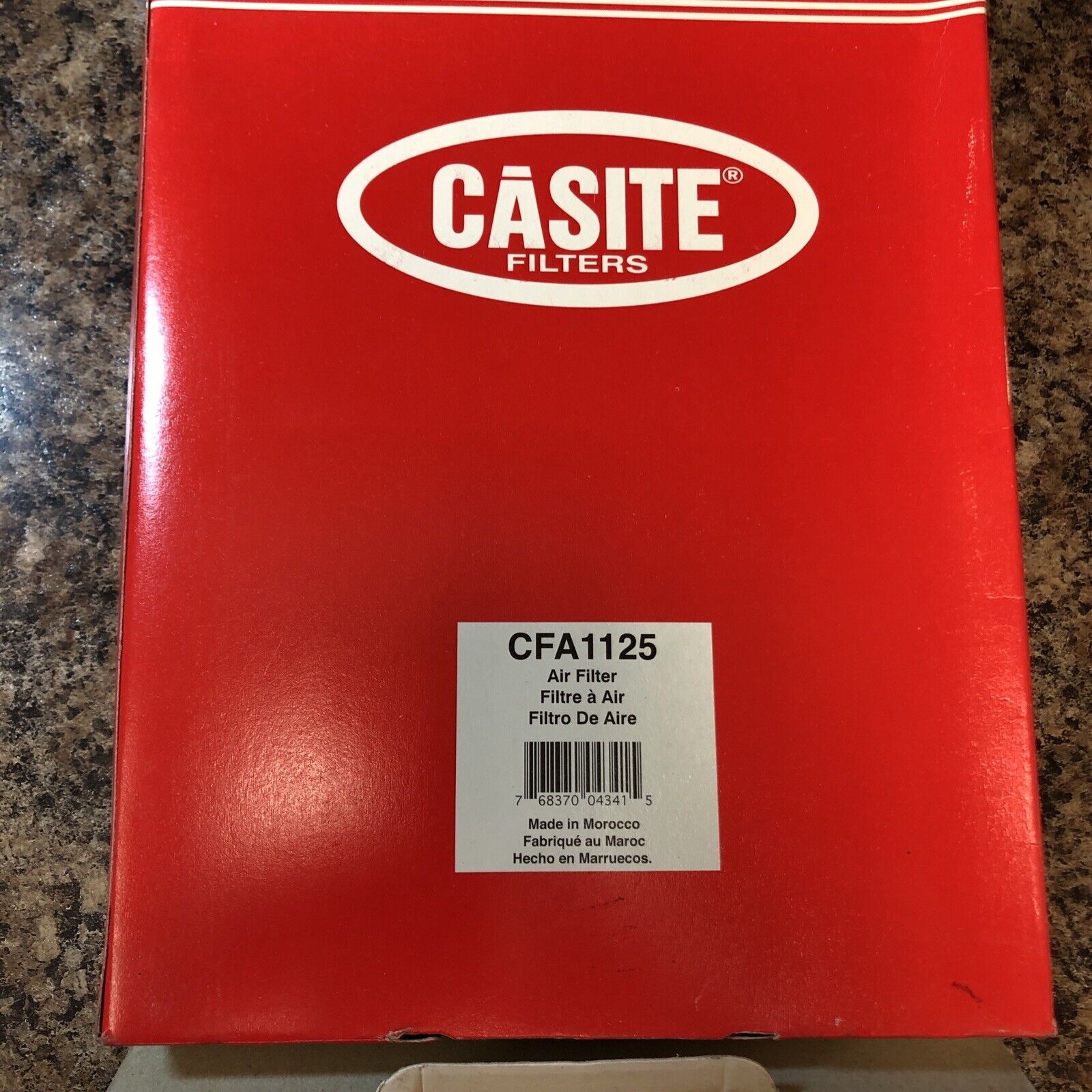 Air Filter Casite CFA1125/ WIX 46153 New In The Box  Free And Fast Shipping 
