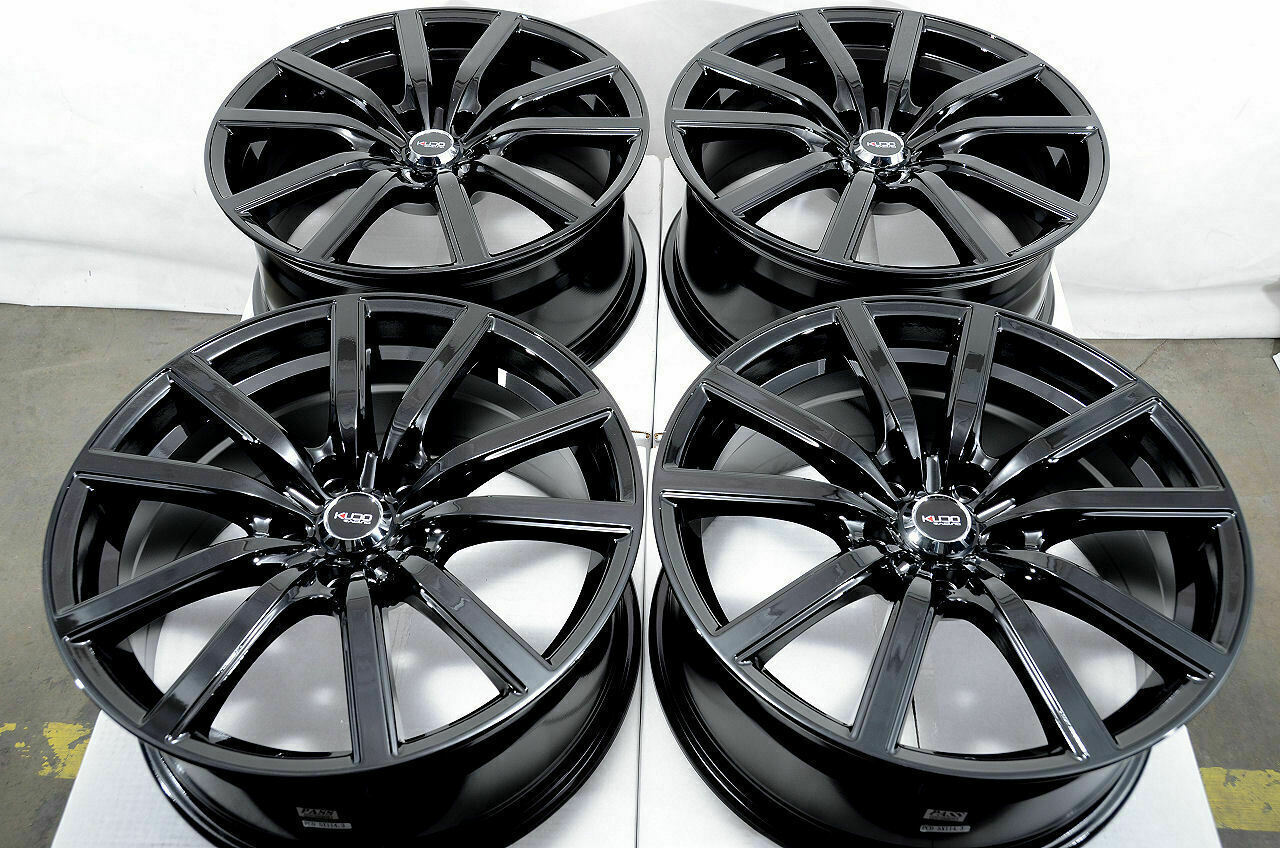 18x8 5x114.3 Black Wheels Rims Fit Nissan Altima Maxima Sentra Rav4 ELANTRA KONA