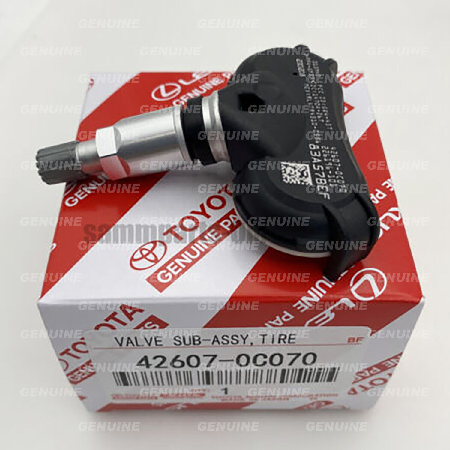 1 TPMS Tire Pressure Sensor 42607-0C070/08010 for Toyota Sienna Tundra Sequoia