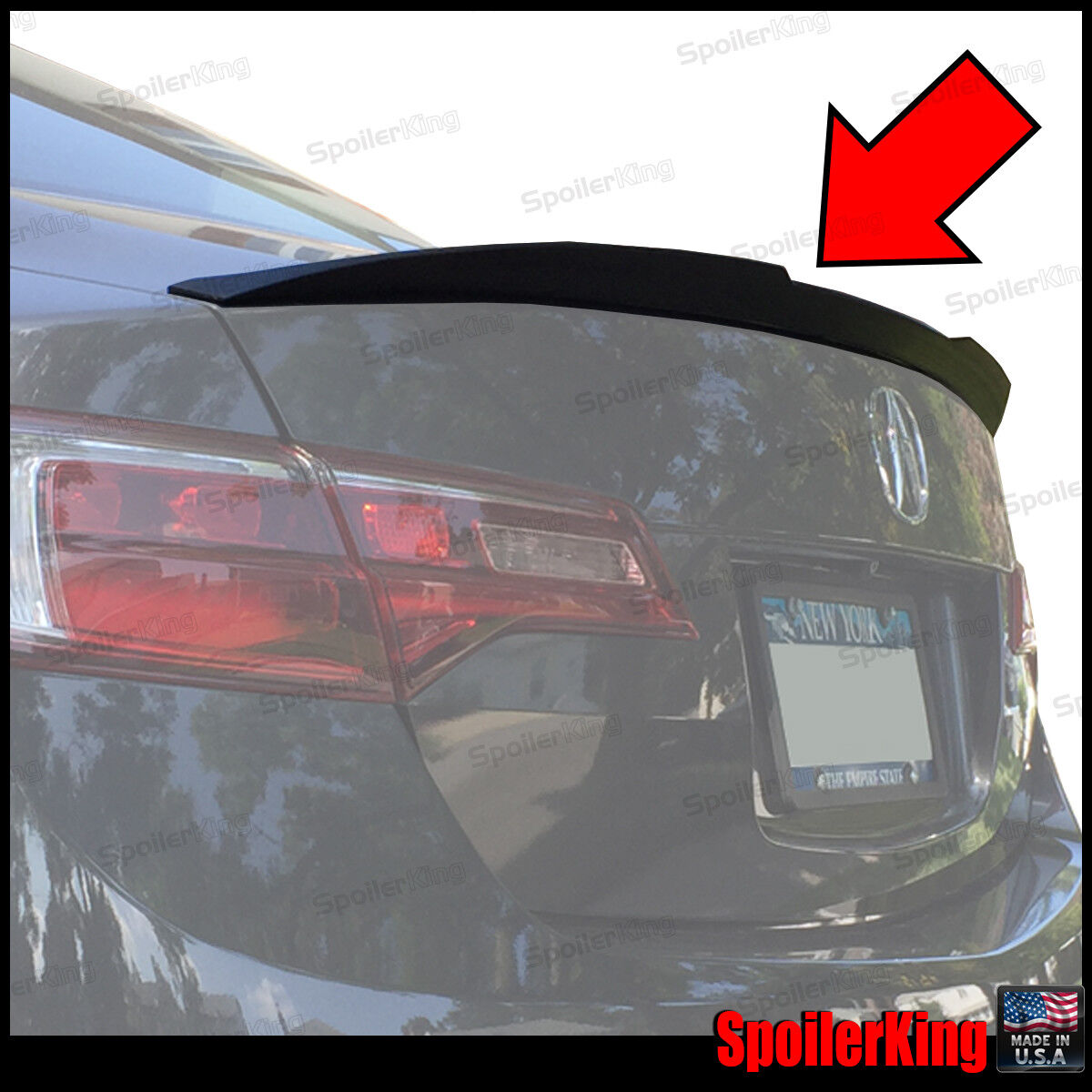 SpoilerKing Rear Trunk Spoiler DUCKBILL 284VC (Fits: Acura ILX 2013-2019)