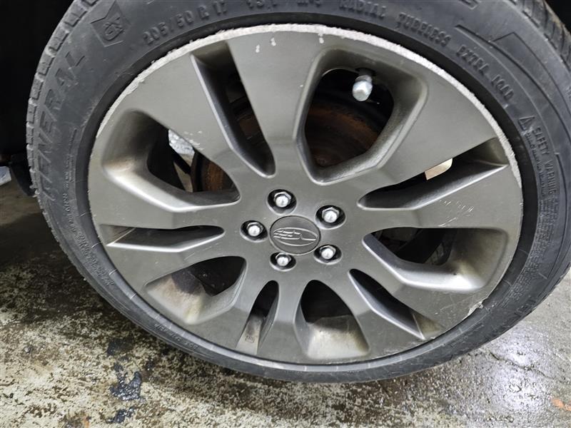 Used Wheel fits: 2012 Subaru Impreza 17x7 alloy 5 double spoke gray 2.0 Grade C