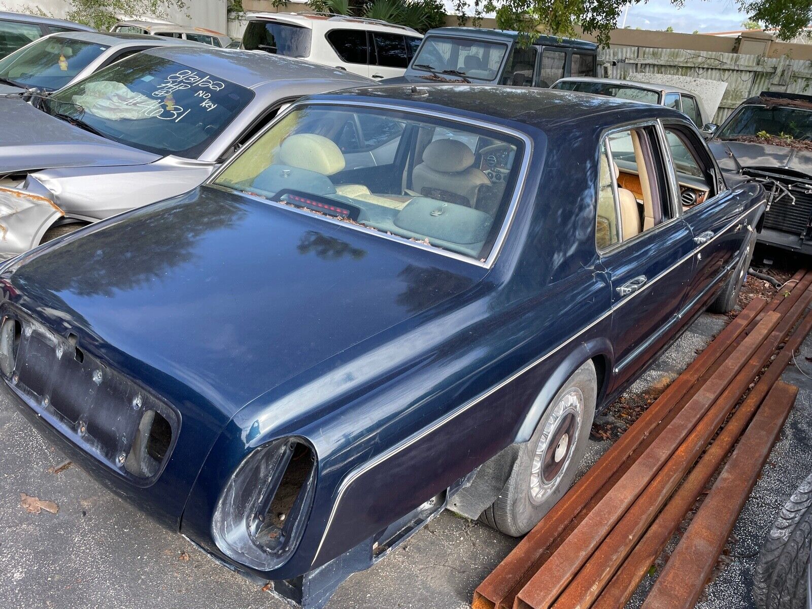 ROLLS ROYCE SILVER SERAPH PARTIG RIGHT REAR QUARTER PANEL FITS FROM 1998 TO 2003
