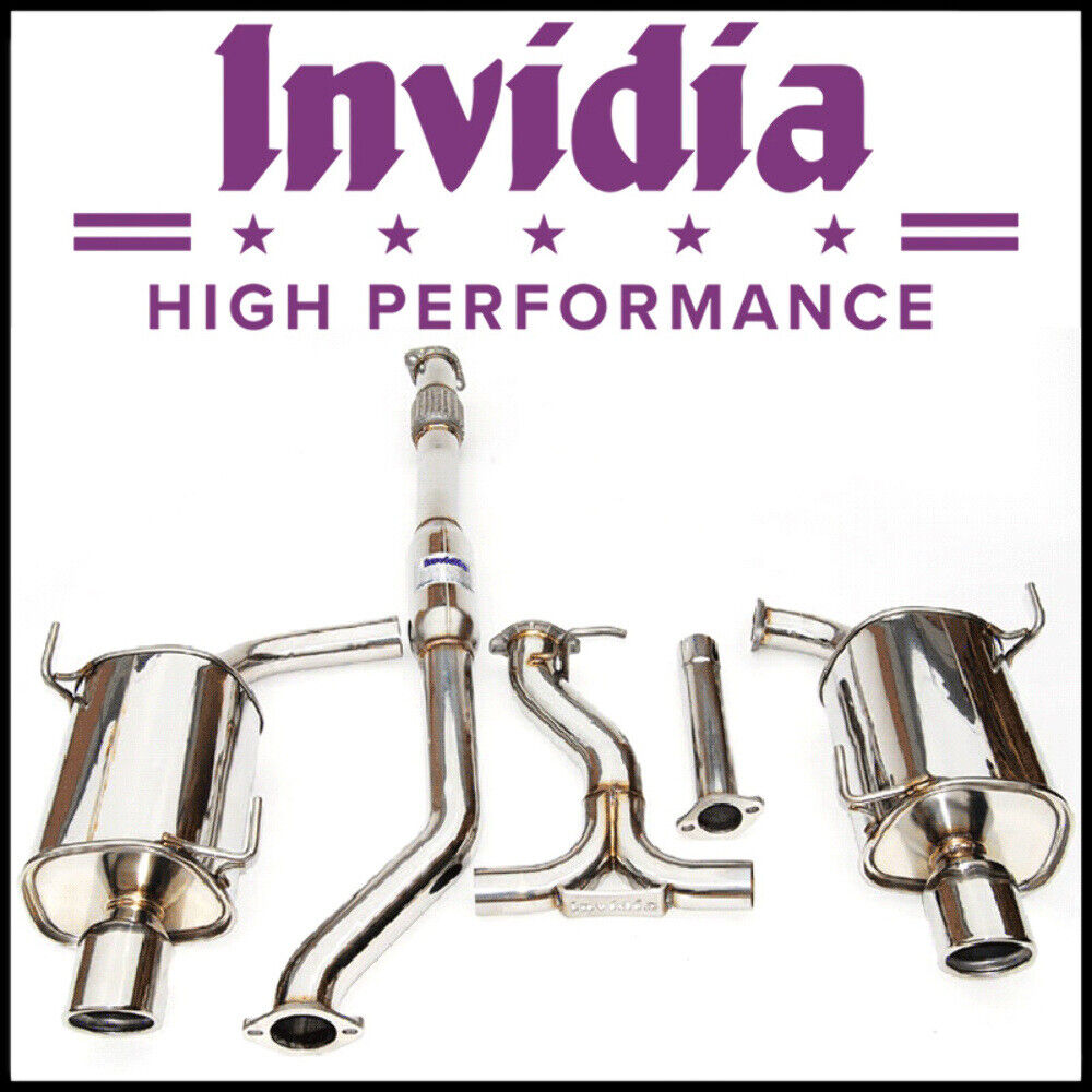 Invidia Q300 Stainless Cat-Back Exhaust System fits 2010-2012 Subary Legacy GT