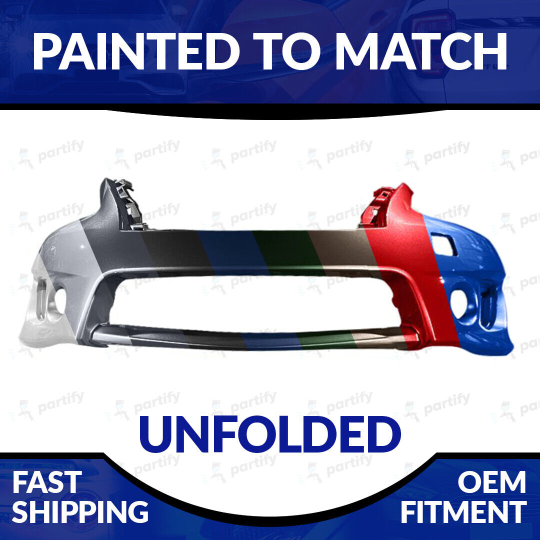 NEW Painted To Match Unfolded Front Bumper For 2013-2015 Nissan Sentra SR