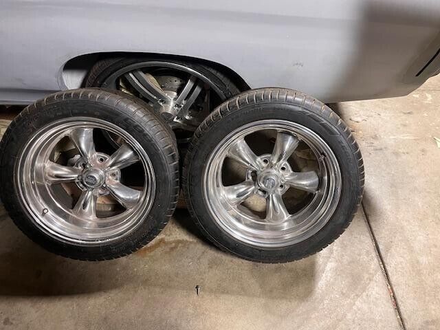 17X9 Aluminum Torque thrust II wheels with 275/40 R17 tires Brand new chevy 