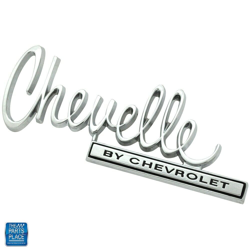 1970 Chevrolet Chevelle Trunk Emblem OEM By Chevrolet