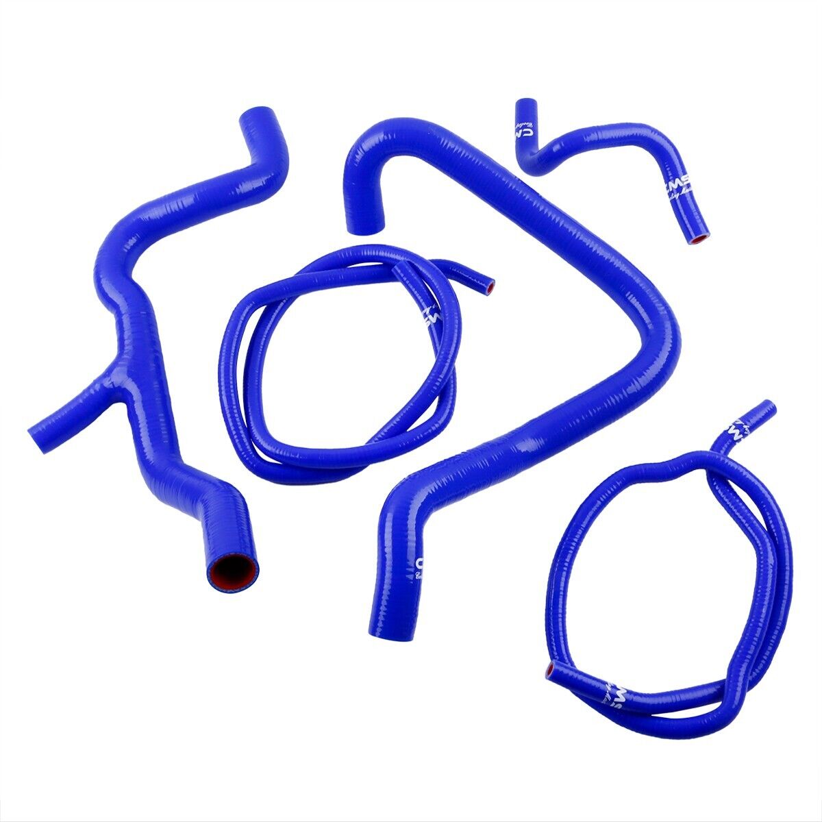 Blue For 10-2011 Ford Focus RS Mk2 ST225 2.5 Silicone Radiator Header Tank Hose