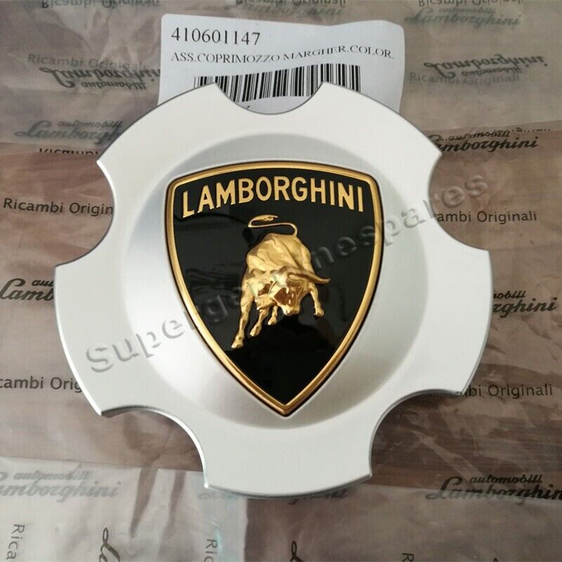 Genuine Lamborghini Murcielago LP640 Wheel Centre Cap 410601147 Brand New (1PC)