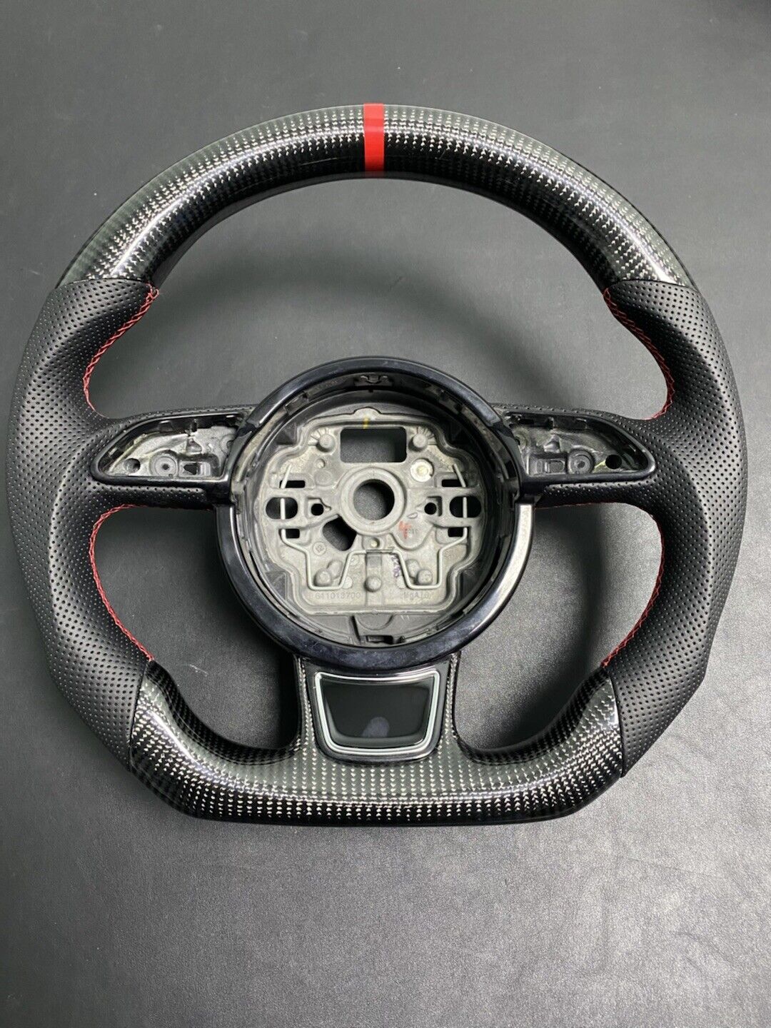 For AUDI A3 A4 A5 S3 S4 S5 RS3 RS4 13-16 Replace Carbon Fiber Steering Wheel 
