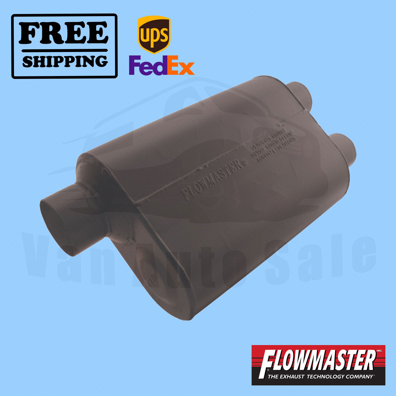 Exhaust Muffler FlowMaster for Chevrolet SSR 2003 - 2005