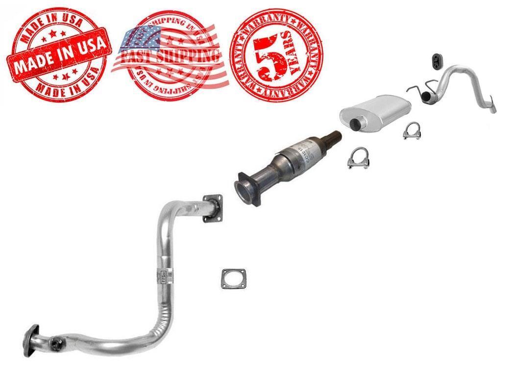 Brand New Exhaust System for Jeep Wrangler 1987-1992 2.5L Made in USA