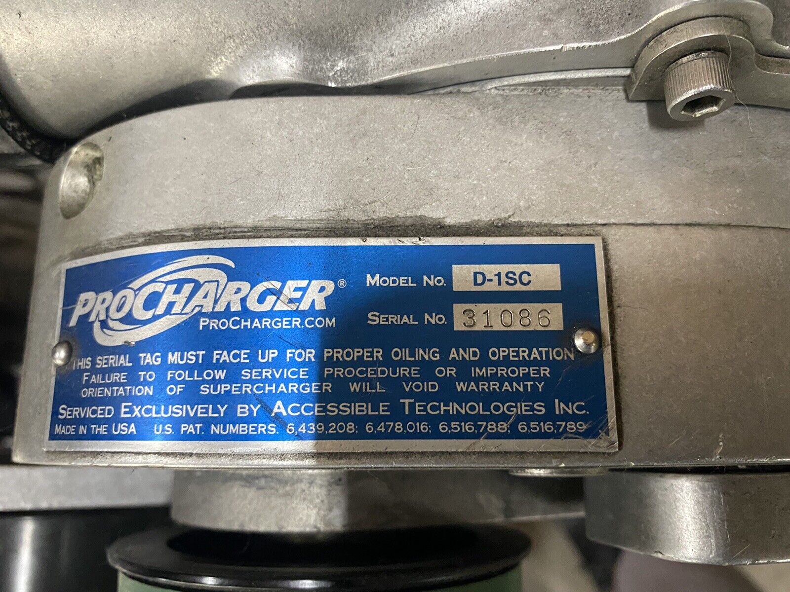 Procharger GM LSX Transplant D-1SC Supercharger Serpentine Tuner Kit EFI Carb