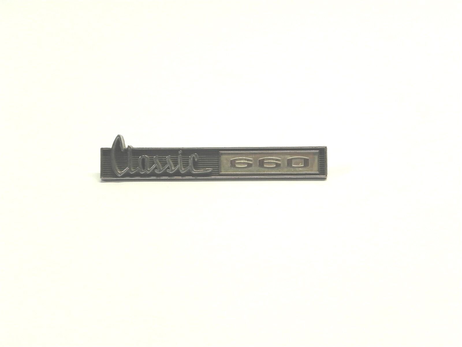 VINTAGE 1963-1964-1965 AMC RAMBLER CLASSIC 660 GLOVEBOX EMBLEM BADGE #3517107 