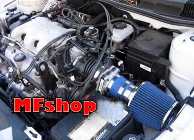 BLUE For 1999-2005 Pontiac Grand AM 3.4L V6 GT GT1 SE1 SE2 Air Intake System