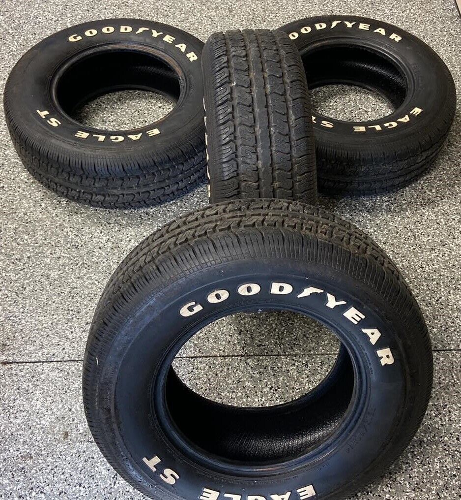 Goodyear Eagle ST Set Of 4 P215 70/R14 Classic Tires Chevelle Camaro Gto 442 GS