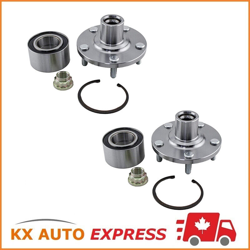 2x Front Wheel Bearing & Hub Assembly fits Left or Right Side For Hyundai Tuscon