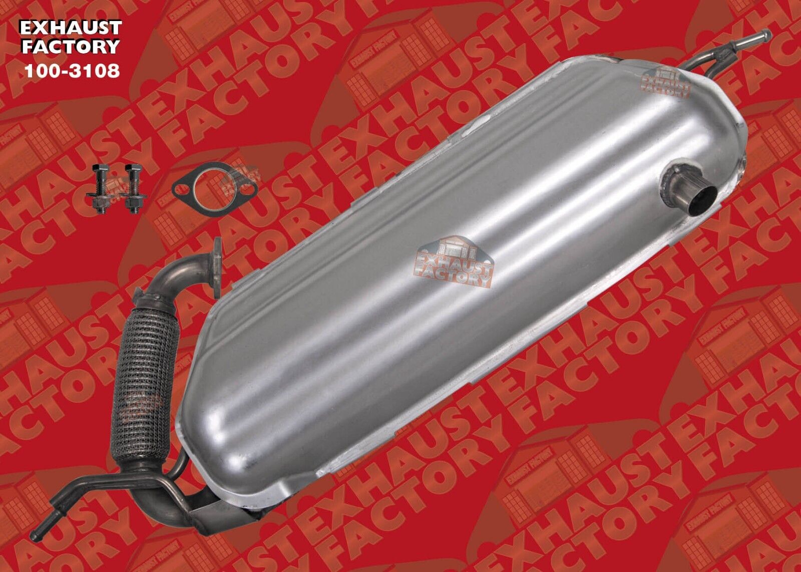 FITS 2008-2015 SMART FORTWO 1.0L ENG REAR MUFFLER ASSEMBLY (OEM REPLACEMENT)