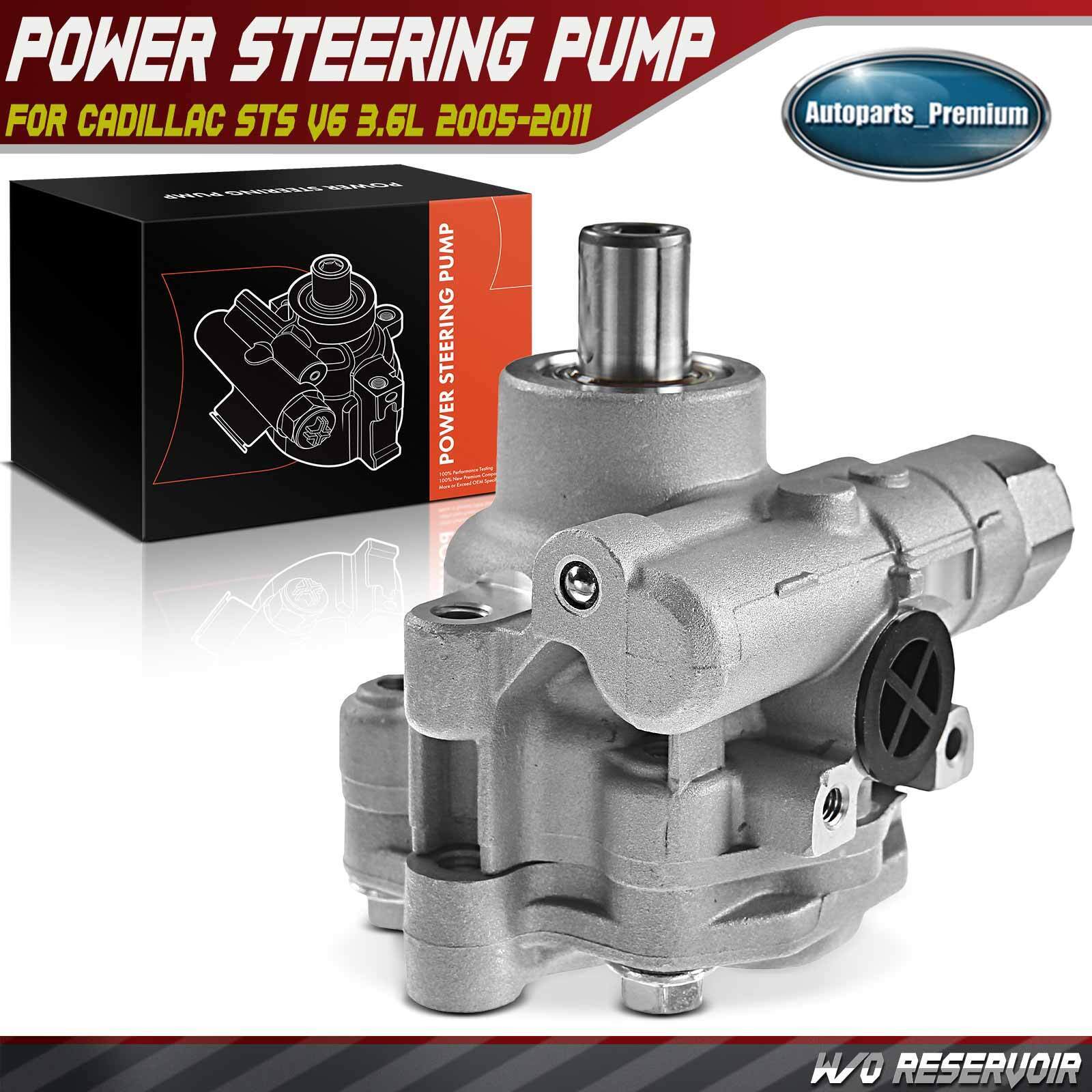 Power Steering Pump w/o Pulley for Cadillac STS V6 3.6L 2005-11 25769221 21-5466