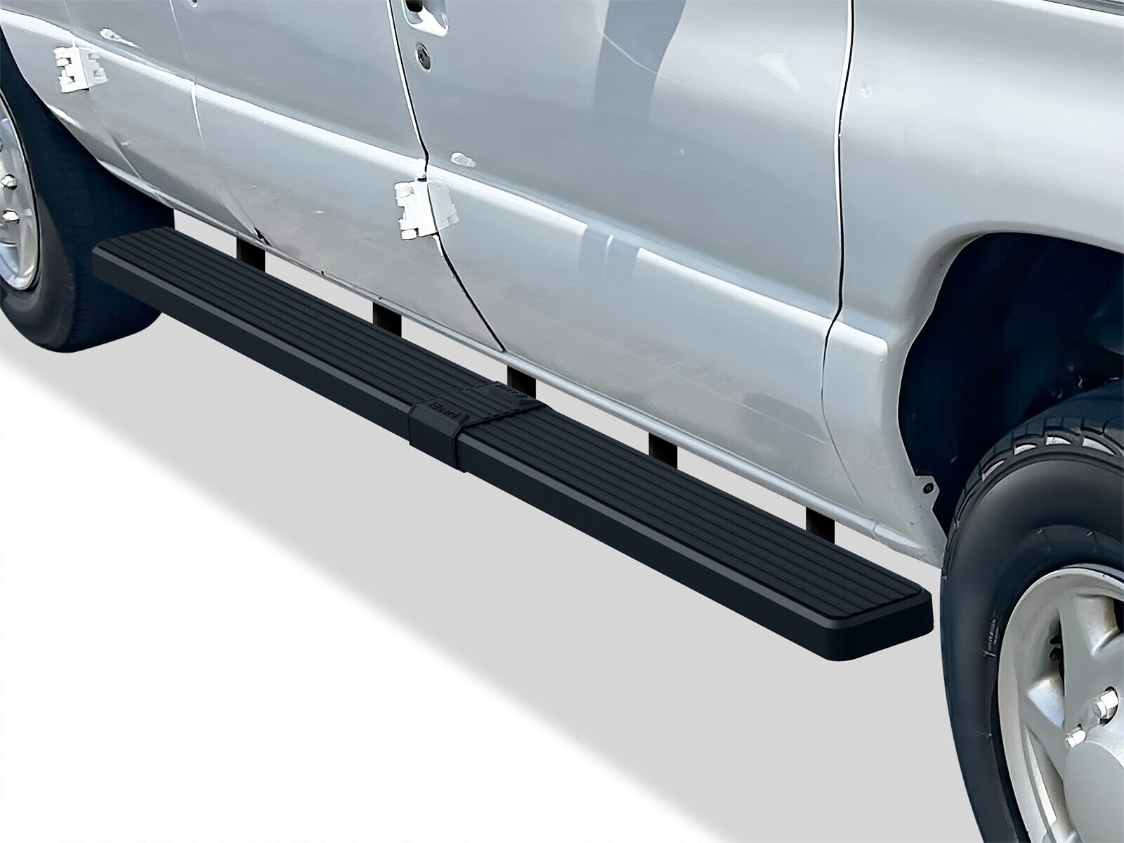 iBoard Stainless Steel 6in Running Boards Fit 99-14 Ford Econoline Full Size Van