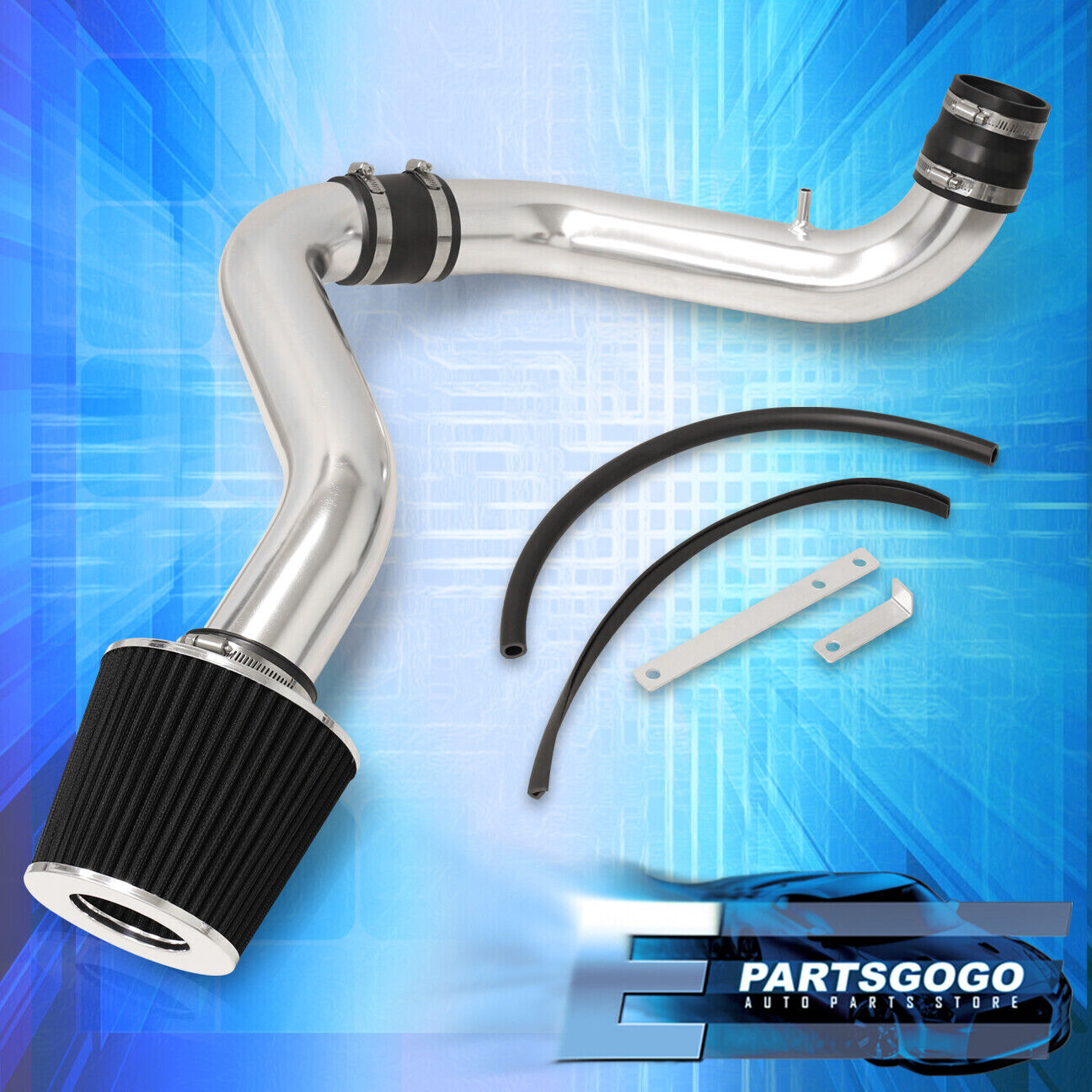 For 94-01 Acura Integra GSR 1.8L Chrome Cold Air Intake Induction System +Filter
